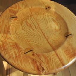 Hearth Stool - Counter Height W/Fixed Seat. Made To Order - thumbnail 3