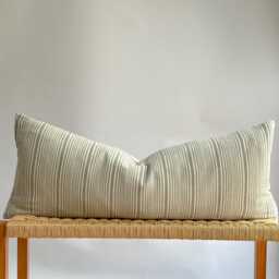 Gray Dot Block Print Mudcloth Hmong Pillow Case - thumbnail 1