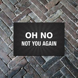 "Oh No Not You Again, 24"" X 36" - thumbnail 2