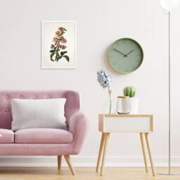 Antique Botanical Art Print Poster Vintage Wall Flowers Floral Bramble Blackberry Nature Leaf Plant Illustration Victorian Beautiful A3 - thumbnail 3