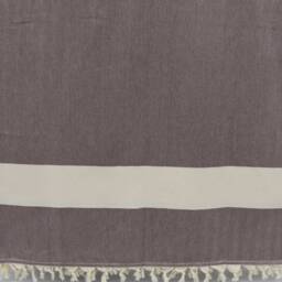 "Burgundy Blanket, Aztec Throw, Turkish Blanket, 79""x91" - thumbnail 4