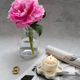 Handmade Knot Shape Soy Wax Candles - thumbnail 4
