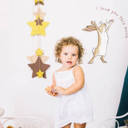 Guess How Much I Love You Wall Sticker, This Hare Decal, Nursery Decal - thumbnail 2