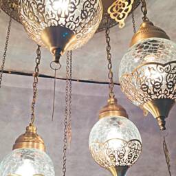 Chandelier Lamp, Light, Moroccan Light, Moroccan Lighting, Turkish Light, Moroccan Lamp, Moroccan Pendant, Moroccan Lantern - thumbnail 2
