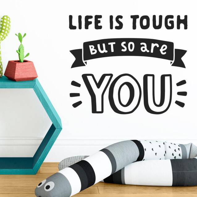Kids Room Wall Decal - Stickers, Motivational Quote Decal, Nursery Decor, Play Art, Self Care - image 1