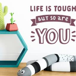 Kids Room Wall Decal - Stickers, Motivational Quote Decal, Nursery Decor, Play Art, Self Care - thumbnail 4