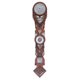 Chakras Light Sculpture Laser Cut Wood Mandala, Color Changing Led Art - thumbnail 2