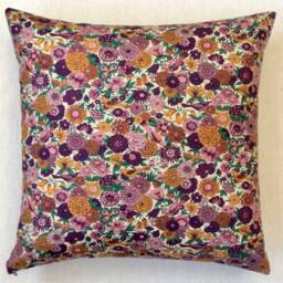 Liberty Of London Vintage Fabric Cushion - thumbnail 2