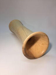 Spalted Sycamore Bud Vase Handmade Cornish Wood Flower Vase - thumbnail 1