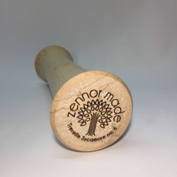 Spalted Sycamore Bud Vase Handmade Cornish Wood Flower Vase - thumbnail 3