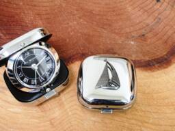 Boats & Vessels Flip Up Alarm Clock Portable Quartz Movement Nautical Ships Rowing Birthday Gift Ac