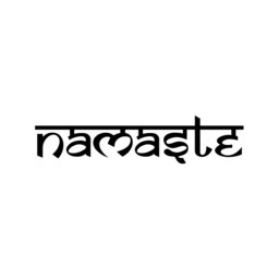 Namaste Wall Decal, Vinyl, Sticker, Yoga - Available in Different Sizes & Colors - thumbnail 2