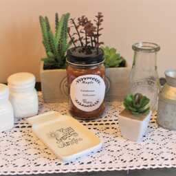 Farmhouse Maple Mason Jar 16 Oz Candle Shekinah Candles - thumbnail 2