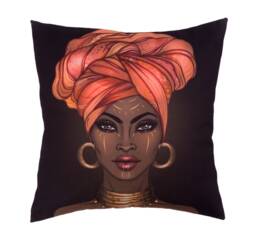 Cushion Cover, Set Of 2/4 Cotton Linen Square. Soft Cover For Sofa, Couch, Bed & Home Decoration 43x43 cm/17x17 Inch - thumbnail 1