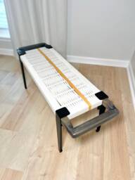 Hand-Woven Entryway Bench Mcm Style End Of Bed & Mudroom Seating - Custom-Made, Multiple Sizes