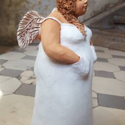 Angel Standing I - White - thumbnail 2