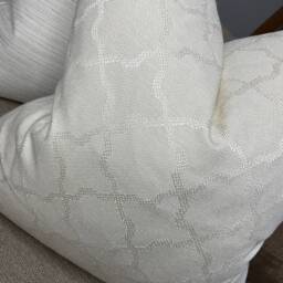 Natural Neutral Home Decor - Modern Geometric Design Cushion Cover Pillow Textured Woven Designer Fabric Double Sided - thumbnail 3