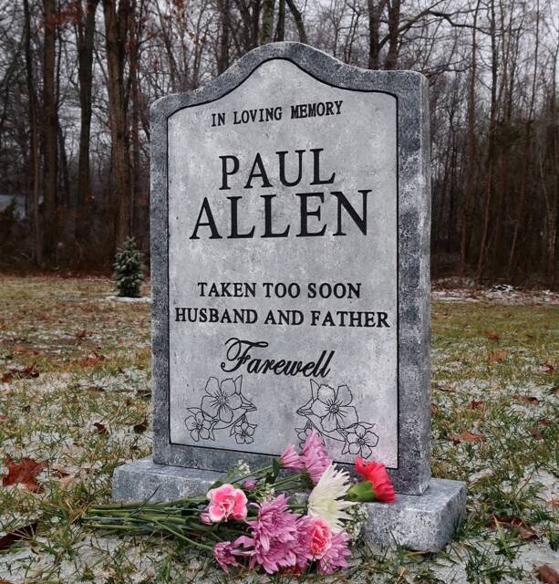Custom Modern Tombstone Halloween Prop For Your Event Or Movie - image 1