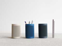 Pen Holder Japan/Desk Organizer Printed in Wood Original Gift Her Or Him