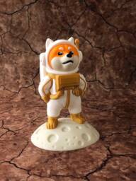 Moon Doge Astronaut Figurine - Coin To The Moon Plastic Paint-Less Odorless