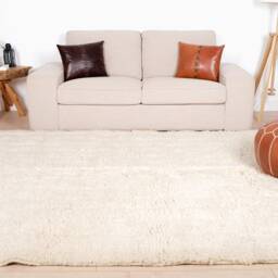 Authentic Beni Ourain Rug, Wool Moroccan Rug 7x10 Ft - thumbnail 2