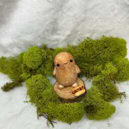 Pet Potato, Desk Buddy Comes With Food & Adoption Certificate - thumbnail 3