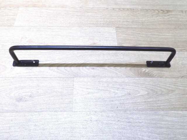 Curtain Rail Handcrafted in The Uk..wrought Iron - Forged Steel+Free Fitting Kit - image 1