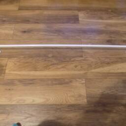 Curtain Rail Handcrafted in The Uk..wrought Iron - Forged Steel+Free Fitting Kit - thumbnail 2
