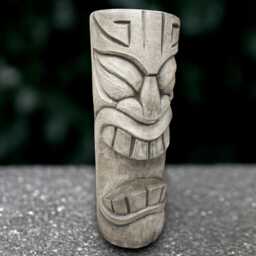 Large Tiki Totem Sculpture Outdoor Statue Cement Tribal Decoration Handmade Totem Art Garden Ornament Lover Gift Yard - thumbnail 1