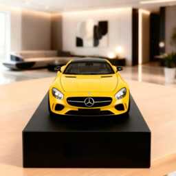 Mercedes Amg Gt Car Alarm Clock - Realistic Engine Sound, Handmade, Enthusiast Gift - thumbnail 3