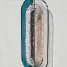 Art Deco Stained Glass Suncatcher Modern Scandinavian Wall Decor - thumbnail 2