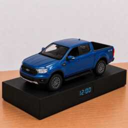Ford Ranger Car Alarm Clock - Realistic Engine Sound, Handmade, Enthusiast Gift - thumbnail 4
