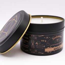 Maelle Candle - Expedition 33 Inspired Green Apple, Red Roses, Sandalwood, Clean Linen Vegan, Hand-Poured - thumbnail 3