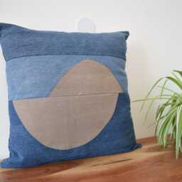 Denim Pillow Cover 20'' X - thumbnail 2