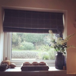 Orange Satin Fabric To Be Made Into A Roman Blind Up 70cm Wide X 140cm Drop - thumbnail 3