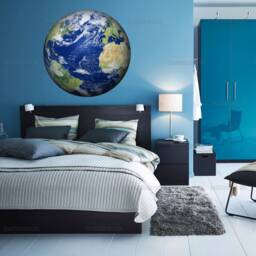 Planets Decal Car School Decals For Wall Wall Art Globe Vinyl Earth Decal School - thumbnail 3