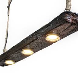 Craftsman Chandelier Reclaimed Oak Beams, Wood Chandelier, Barn Wood, Beam, Farmhouse Chandelier Lighting, Lighting - thumbnail 4