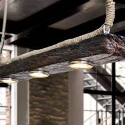 Craftsman Chandelier Reclaimed Oak Beams, Wood Chandelier, Barn Wood, Beam, Farmhouse Chandelier Lighting, Lighting - thumbnail 2