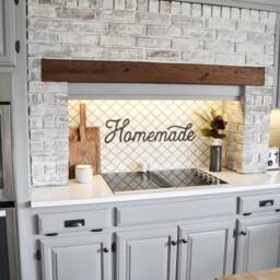 Homemade Metal Sign - Rustic Farmhouse Kitchen Wall Decor - thumbnail 2