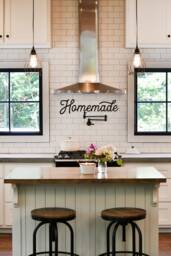 Homemade Metal Sign - Rustic Farmhouse Kitchen Wall Decor - thumbnail 1