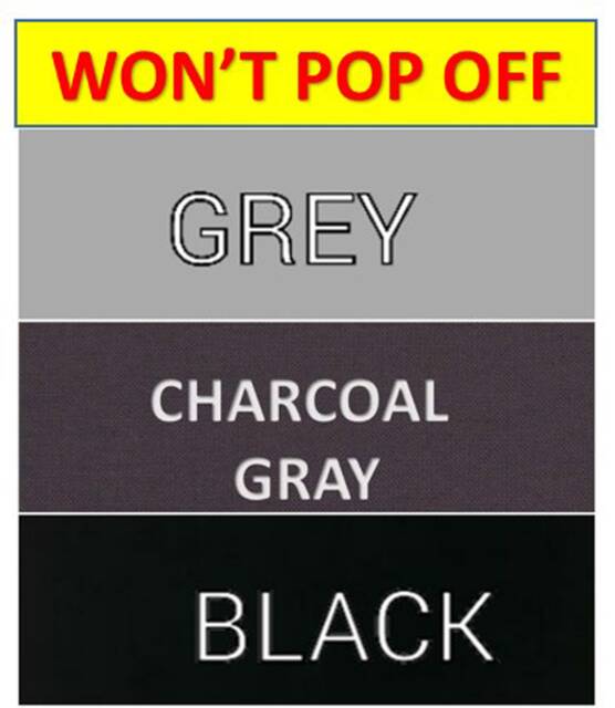 Won't Pop Off Split King/California Sheets Gray, Grey, Charcoal Black Deep Pocket - image 1
