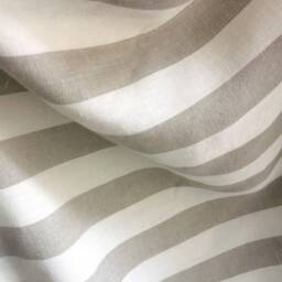 Custom Made Flop Over Curtains, Ian Mankin Devon Stripe, Blackout Lined - thumbnail 4