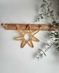Handcrafted Rope Wire Sun Wall Hanging For Nursery - Kids Room Coastal Decor - thumbnail 1