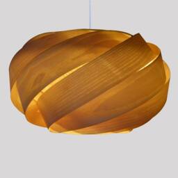 Handmade Nest Pendant Light-American Ash-Ceiling Light-Wood Light-Chandelier-Pendant Light-Light Fixture-Lighting-Rustic Lighting - thumbnail 3