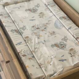 Animal Baby Changing Mat, Animal Changing Mat, Safari Baby Change Nursery Mat - thumbnail 4
