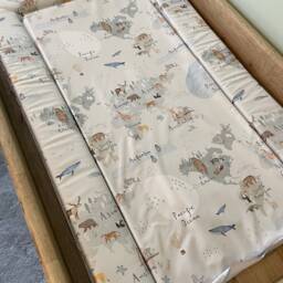 Animal Baby Changing Mat, Animal Changing Mat, Safari Baby Change Nursery Mat - thumbnail 3