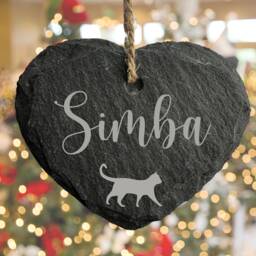 Personalised Christmas Decoration, Hamster Hanging Tree Gift For - thumbnail 4