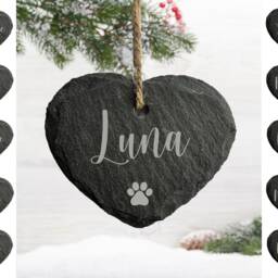 Personalised Christmas Decoration, Hamster Hanging Tree Gift For - thumbnail 2