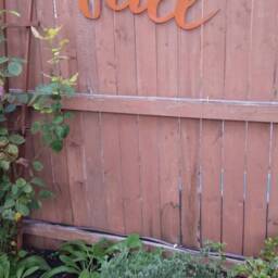 Fall Metal Word Sign Distressed Rustic Rusted Wall Hanging Extra Large Industrial Decor Farmhouse Decoration Primitive - thumbnail 2