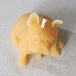 Puppy Dog 100% Pure Beeswax Candle/Handcrafted in Usa All Natural Gift Doggy Animal Lover Pup Pooch Canine Candles Boxer - thumbnail 3